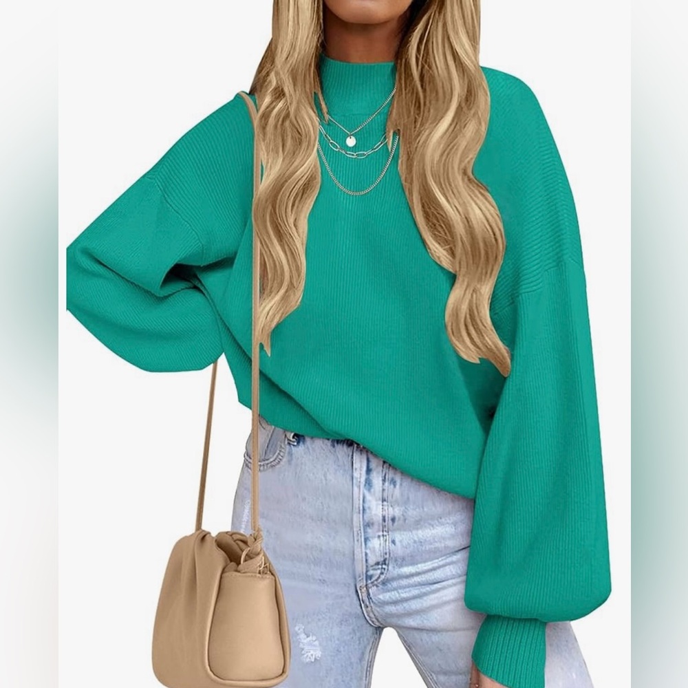 NEW Ribbed Knit Pullover Sweater Size S - Picture 10 of 10